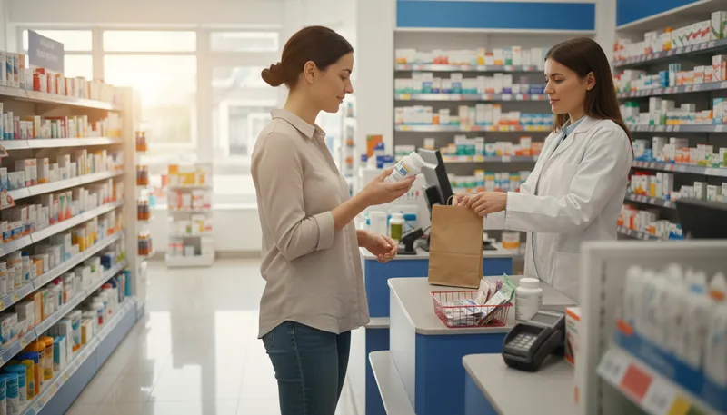 Illustration of otc: Over-the-counter; available without a prescription.