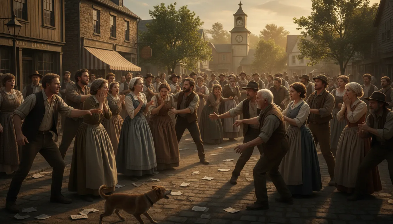 ภาพประกอบของ set people by the ears: to cause a loud argument or fight