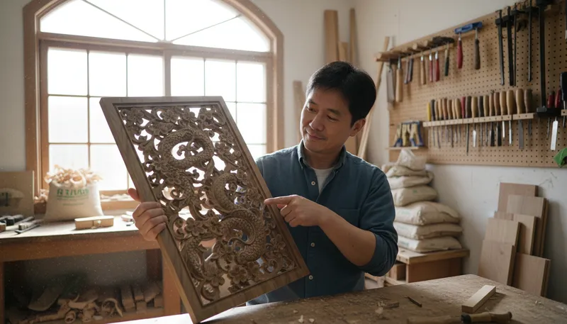 Illustration of craftsmanship: Skill in making things by hand.
