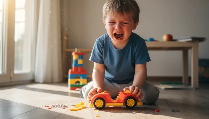 Illustration of temper: A person's mood or the ability to be calm.