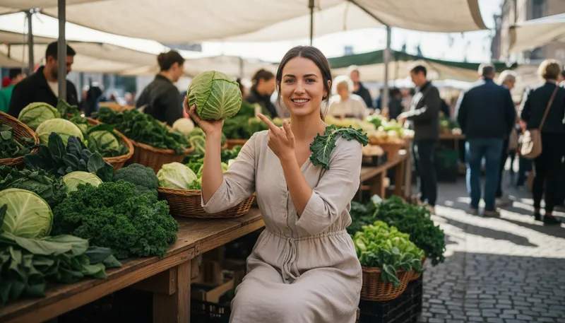 Illustration of not as green as one is cabbage-looking: not as naive or foolish as believed