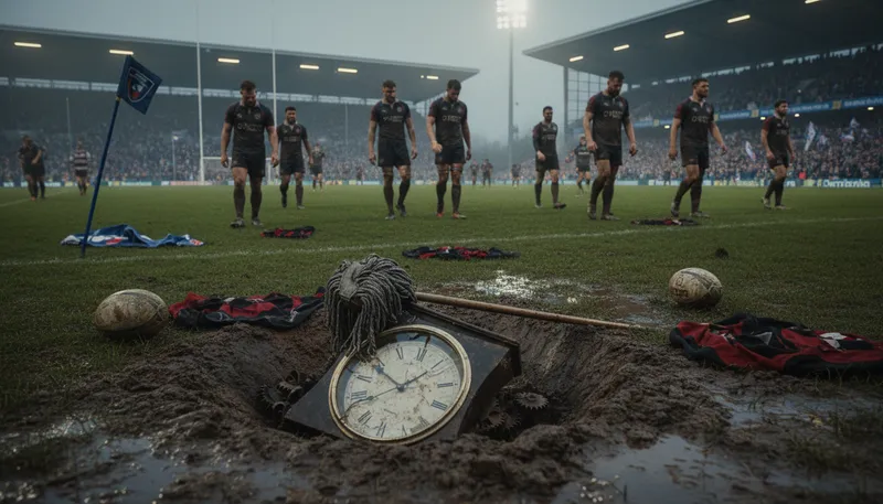 Illustration of get one's clock cleaned: To be thoroughly defeated or beaten.
