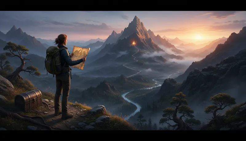 Illustration of far far away: a distant and remote location
