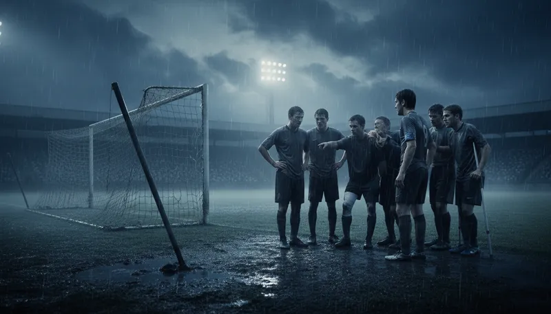 Illustration of up against it: Facing a difficult challenge.