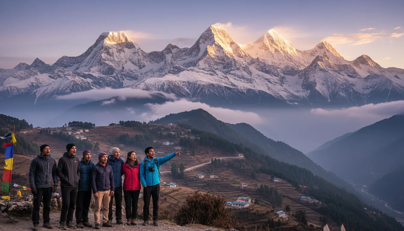 Illustrazione di Sikkim: A state in northeastern India, known for mountains.