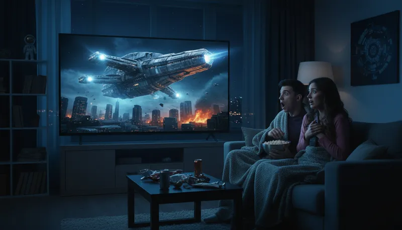 Illustration of syfy: Television channel for science fiction programming.