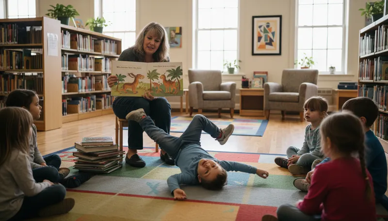Illustration of sit still: remain motionless or quiet.
