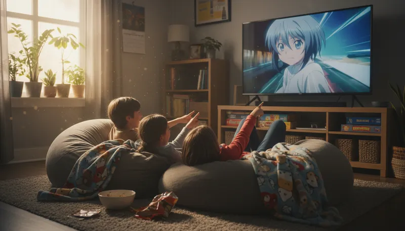 Illustration of anime: A style of animated film from Japan.