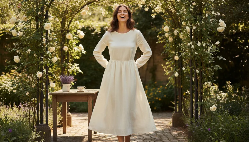 Illustration of waisted: Having a narrow waist.