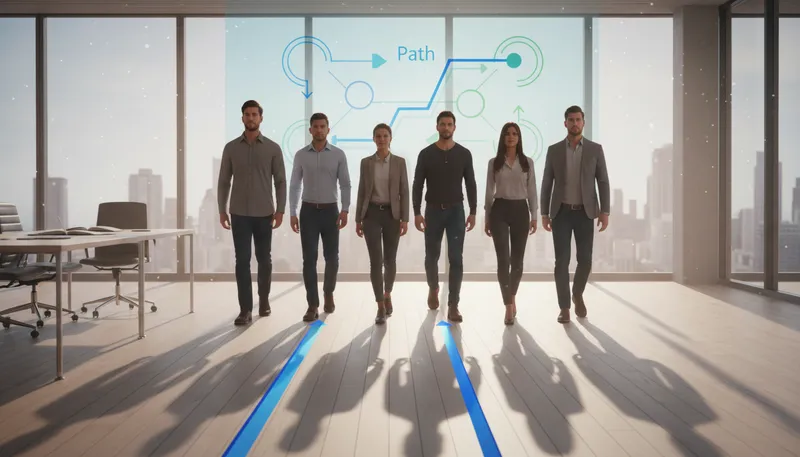 Illustration of in line: in agreement or conformity with something