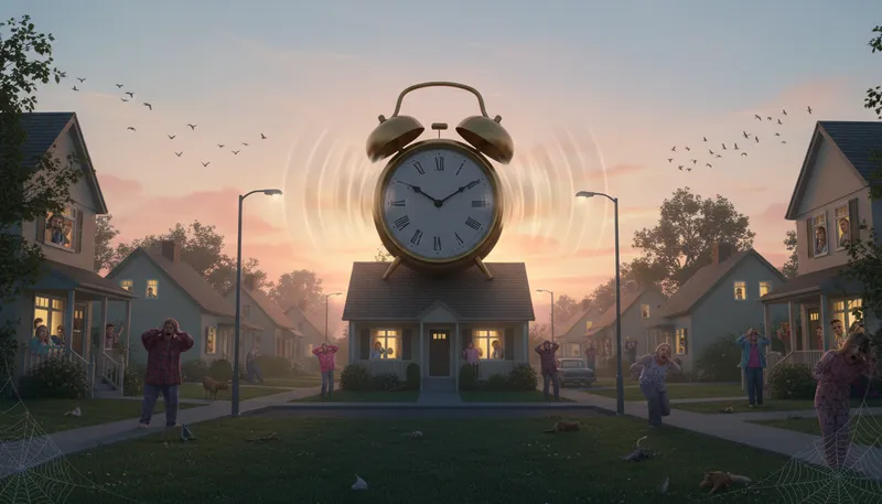 Illustration of wake: To stop sleeping and become awake.
