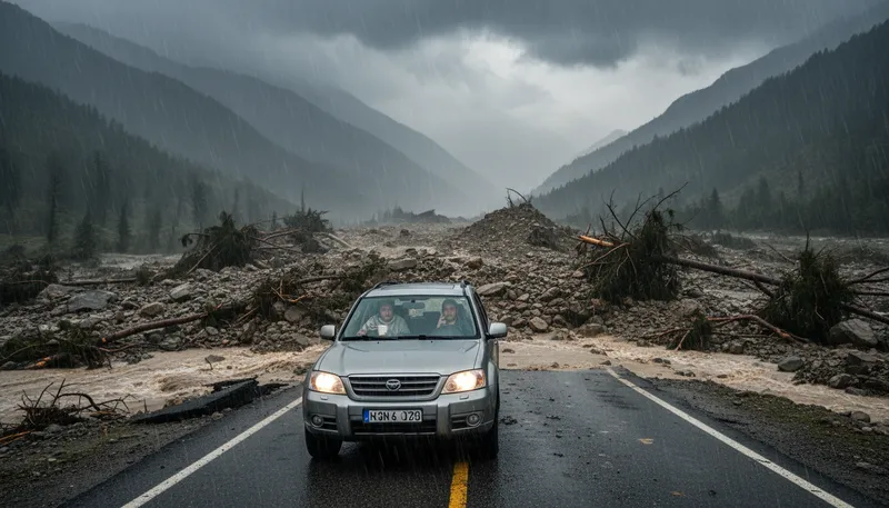 Illustration of impassable: unable to be traveled or crossed.