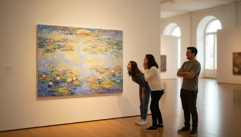 Illustration of impressionist: Artist who captures light and movement in scenes.