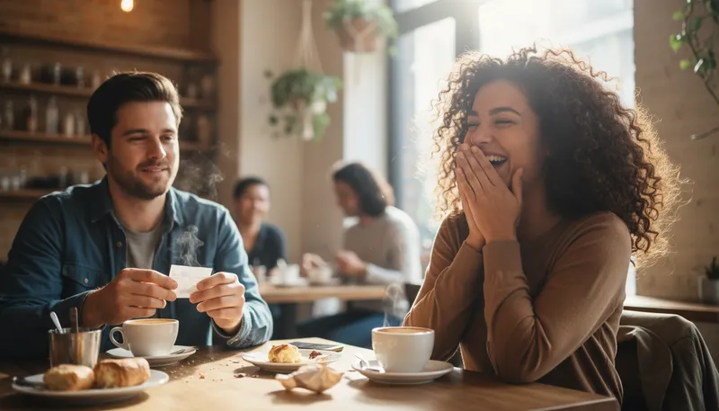 Illustration of hysterics: Uncontrollable laughter or crying.