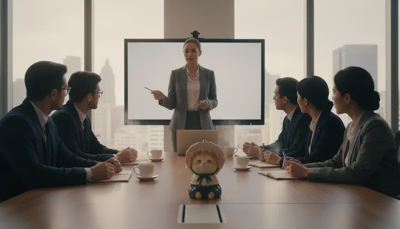 Illustration of she's the cat's mother: A phrase indicating someone is important or respected.