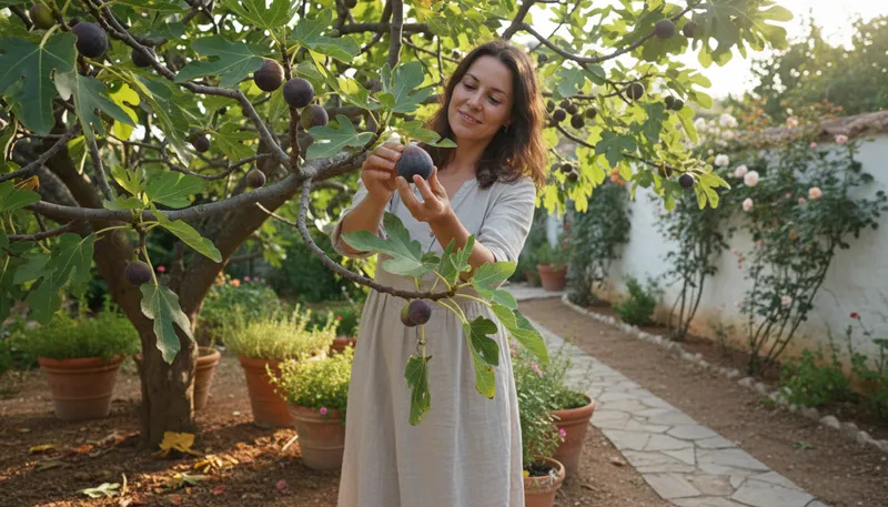 Illustration of fig: A small, sweet fruit with a unique shape.