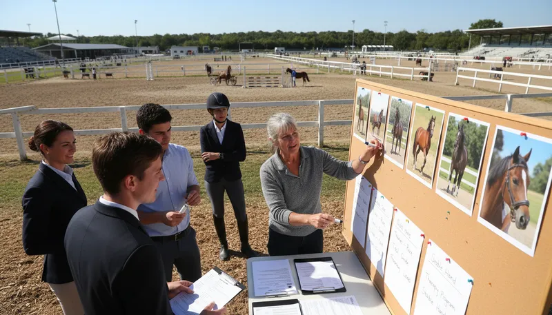 Illustration of horses for courses: different situations require different skills