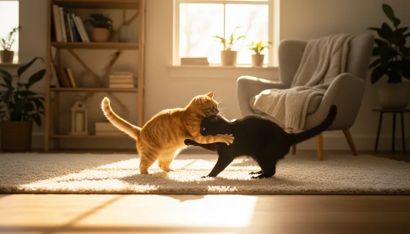 Illustration of fight: A struggle or battle between people or groups.