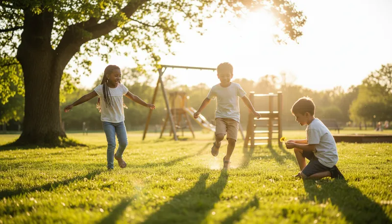 Illustration of sunshine: a period of sunny weather