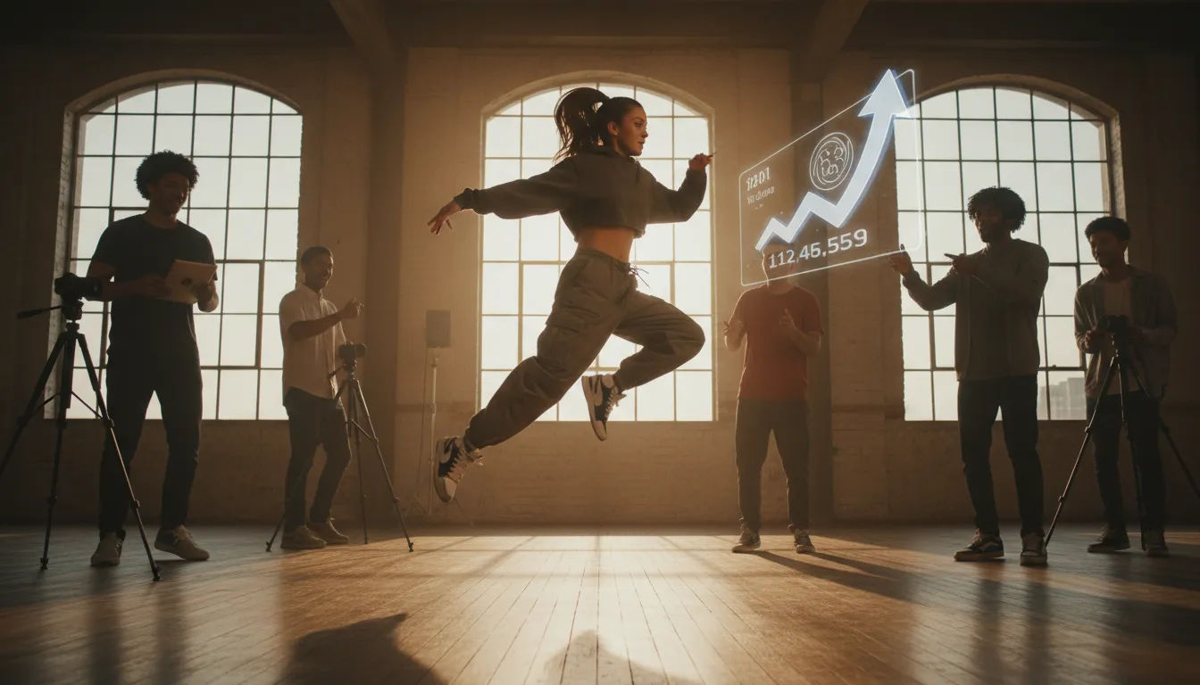 do numbers 일러스트: To get a large amount of views or sales.