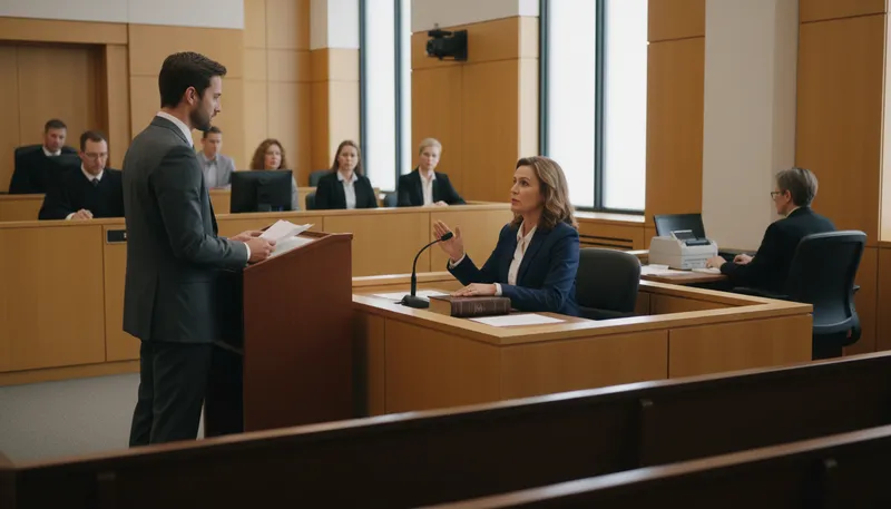 Illustration of respondent: individual involved in a legal case