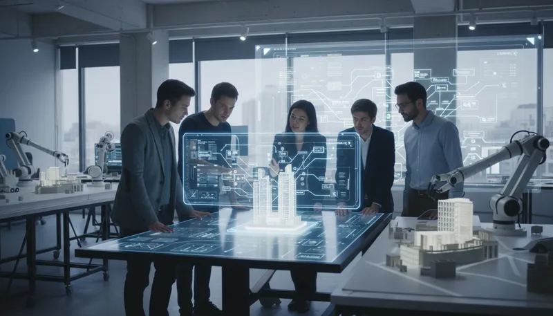 Illustration of agentic workflow: AI agents operate without much human help.