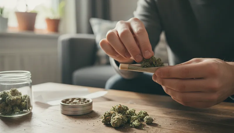 Illustration of pot: marijuana used for recreational or medicinal purposes