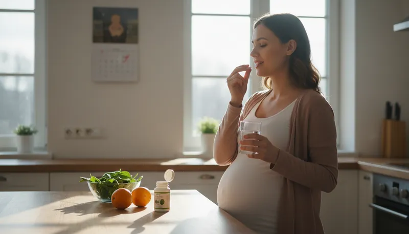 Illustration of folic: A type of vitamin important for health.