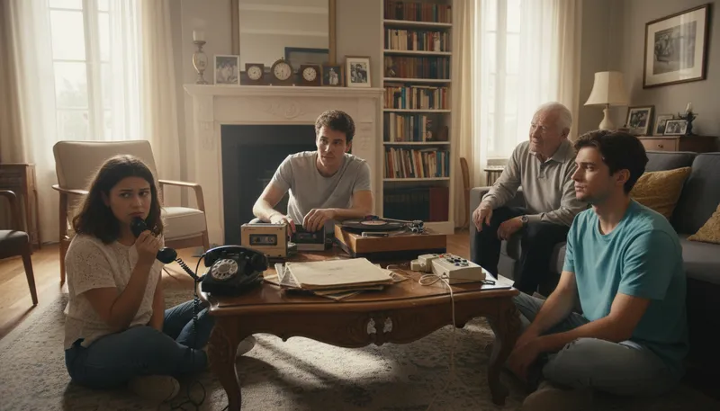 Illustration of generational: Relating to a specific age group or time.