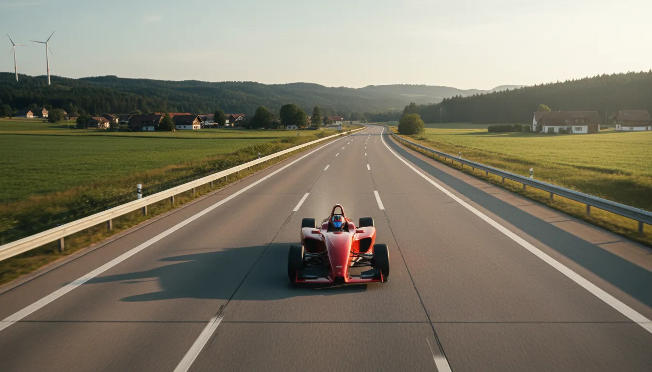 ภาพประกอบของ bahn: A German word for 'way' or 'road'.