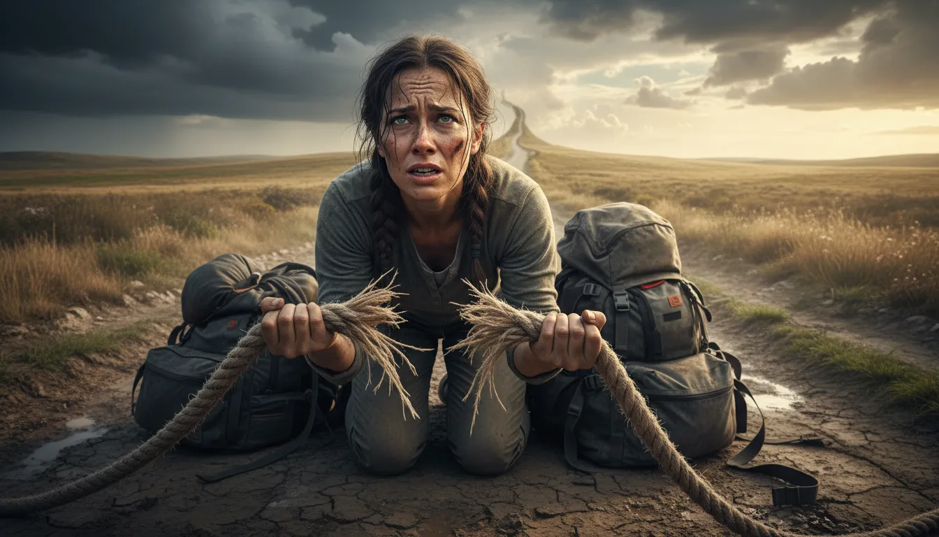 Иллюстрация at the end of one's tether: At the limit of one's patience or endurance.