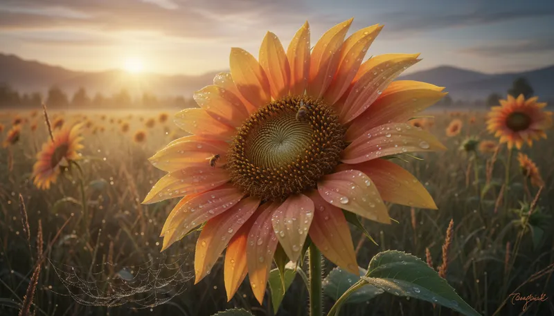 Illustration of flower: the bloom or blossom of a plant