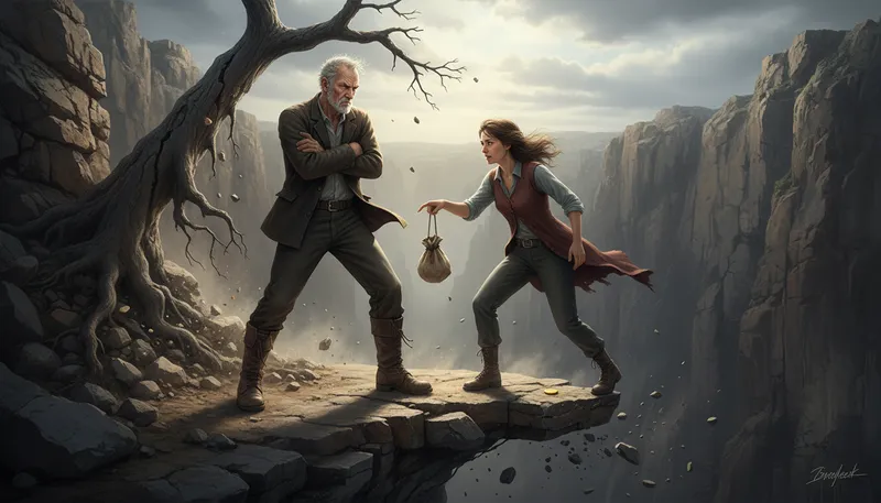 Illustration of even if one's life depended on it: to refuse or avoid something strongly