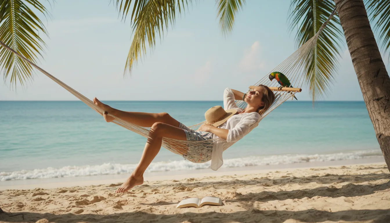 Ilustrasi not a bother on someone: having absolutely no worries