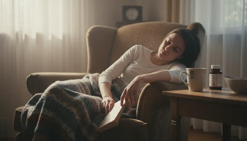 Illustration of anemic: Lacking sufficient red blood cells or energy.