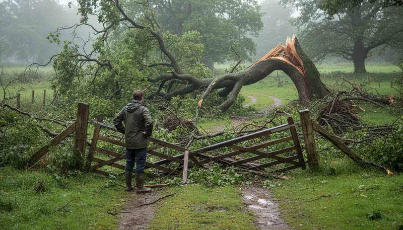 Illustration of break gates: To forcefully enter a restricted area.