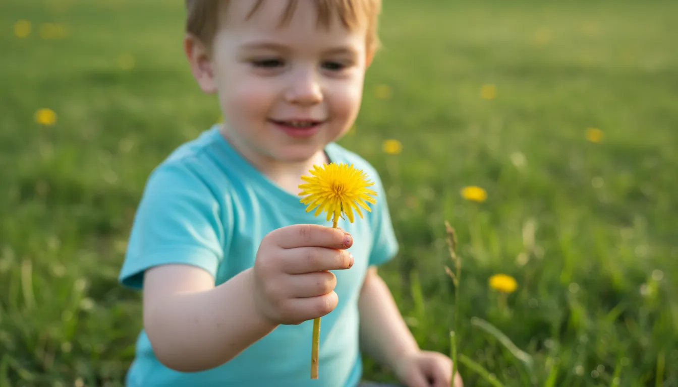 dandelionのイラスト：A common yellow flowering plant.