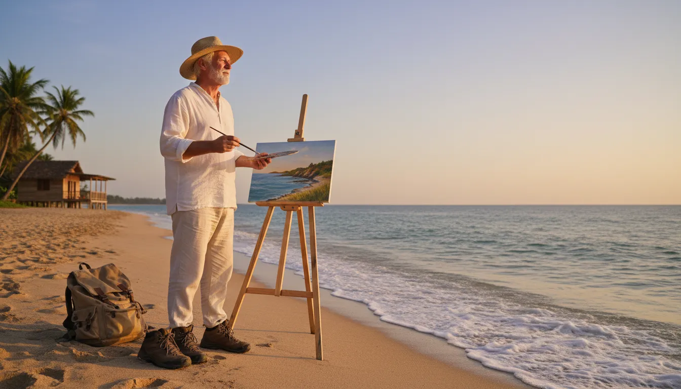 change of life-এর ইলাস্ট্রেশন: a major personal transition often caused by aging