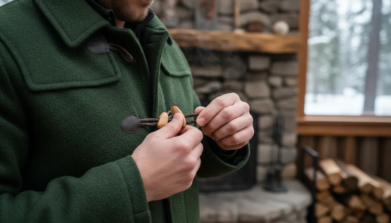 Ilustración de toggle: A device used to fasten or secure.