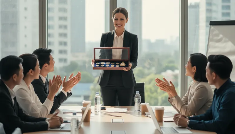 Illustration of holding: an asset or property owned