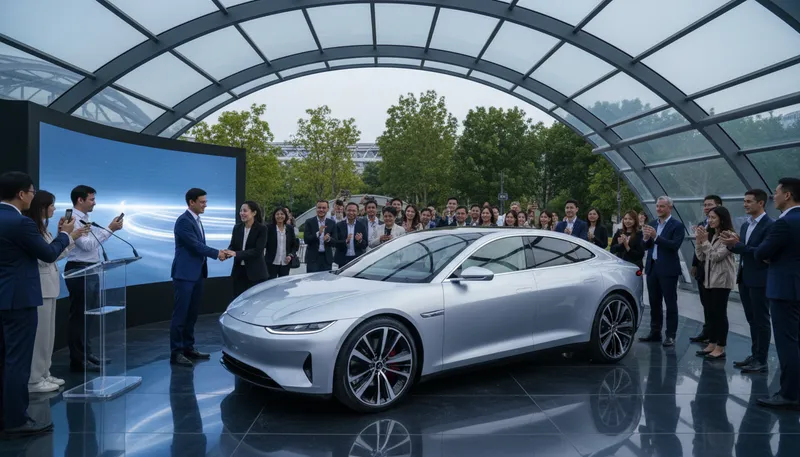 Illustration of daimler: A company known for manufacturing vehicles.