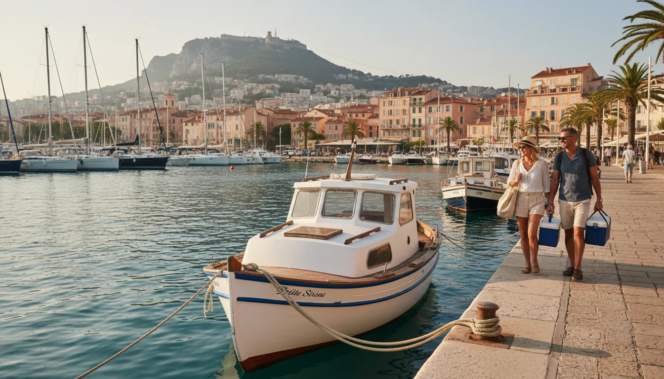 Toulon 的插圖：A city in southern France.