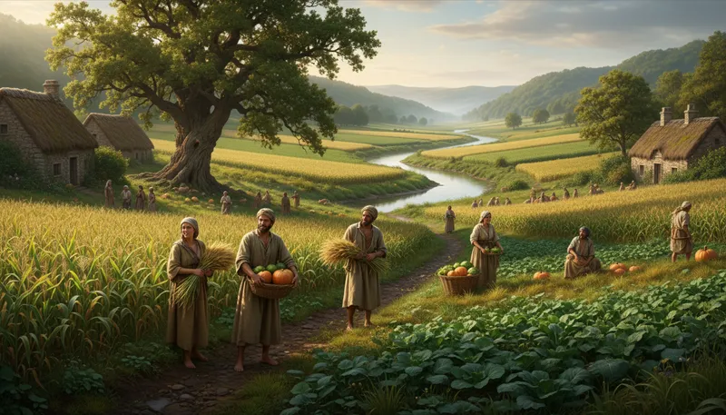 Illustration of goshen: A fertile area mentioned in the Bible.