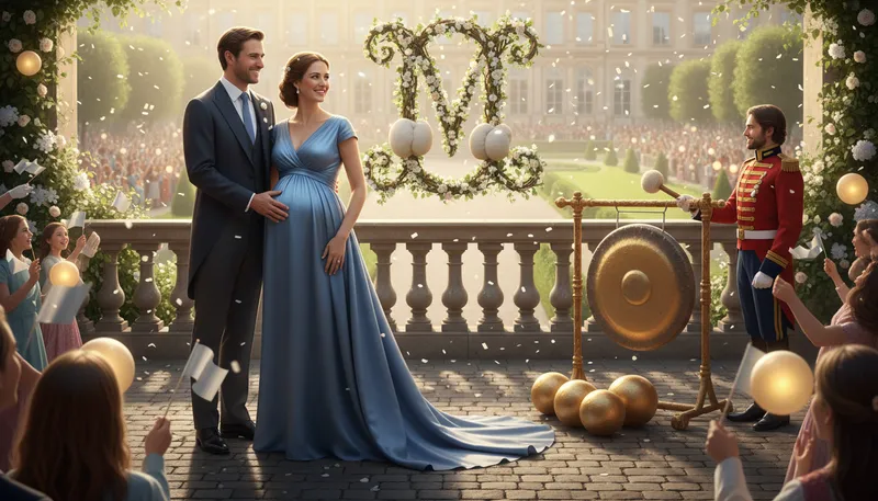 Illustration of royal bumps: a term referring to formal announcements
