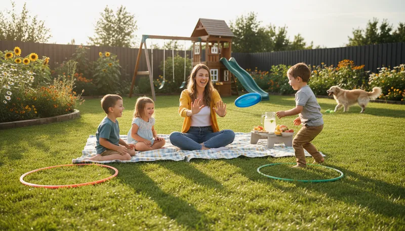 Illustration of babysitter: A person who looks after children.