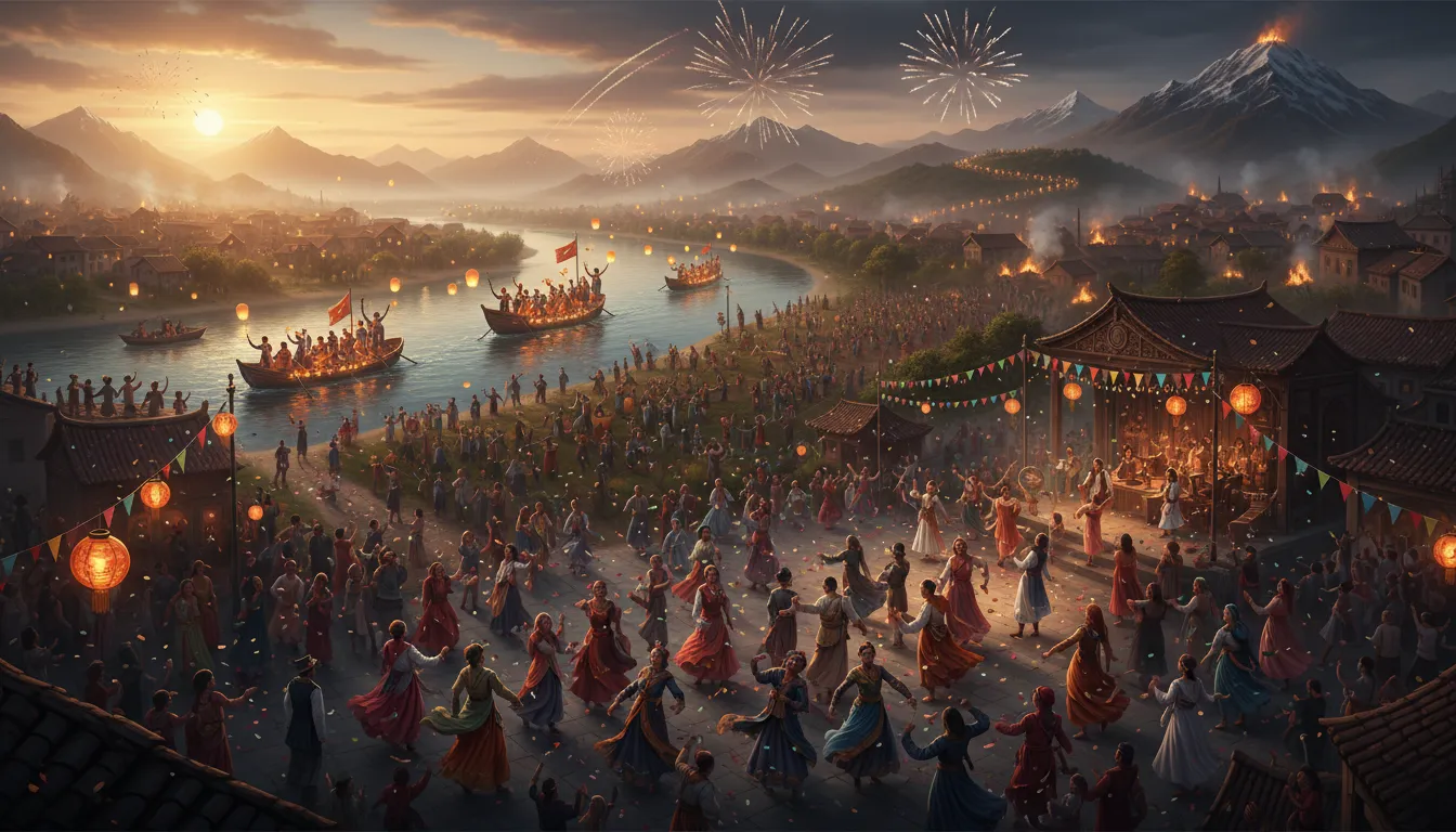 Illustrazione di countrywide: happening across an entire nation