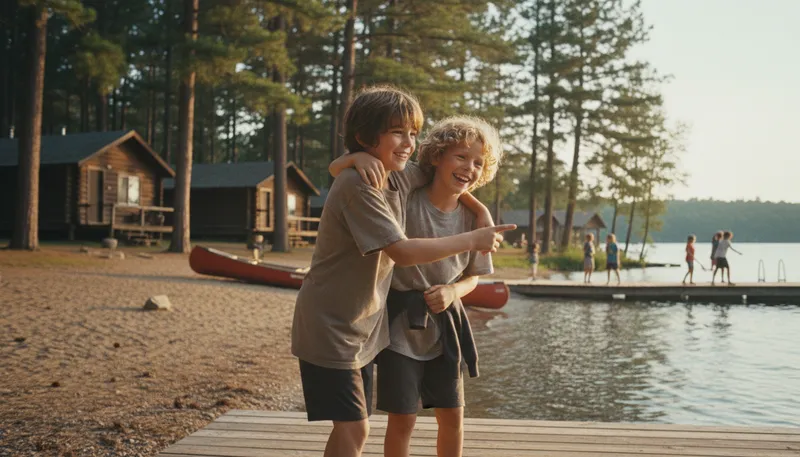 Illustration of bromance: A close friendship between two men.