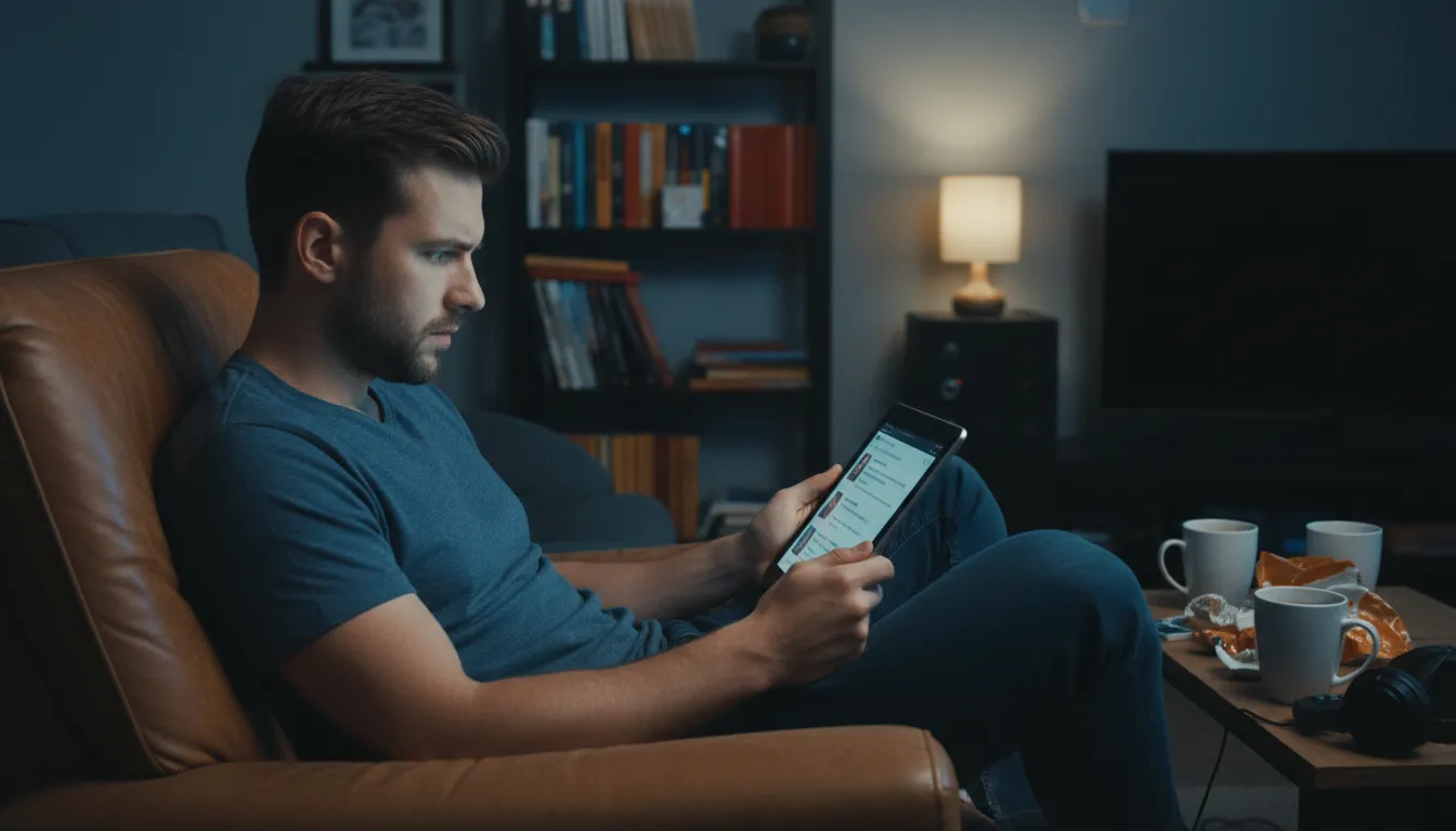 Illustration of manosphere: online communities focused on men's interests and issues