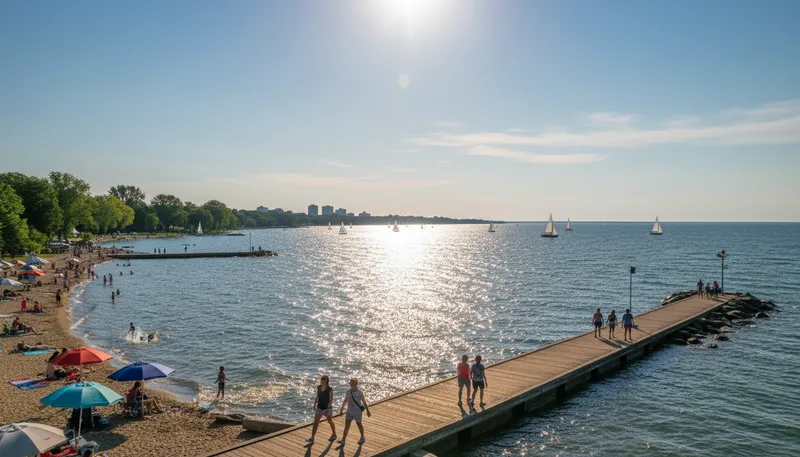 Illustration of oakville: A town in Ontario, Canada.