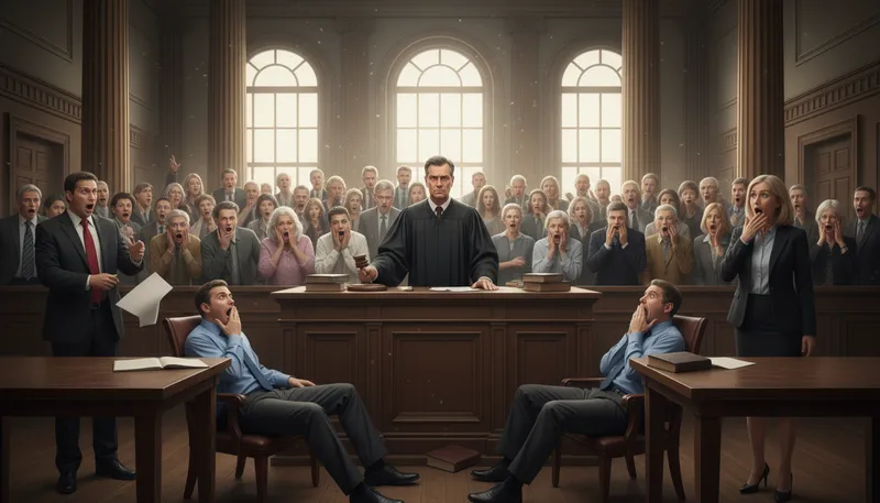 Illustration of ruling: An official decision or judgment.